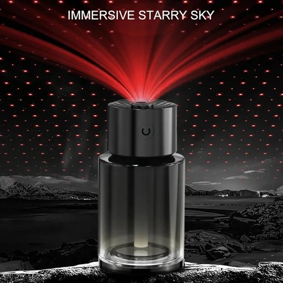 خوشبو کننده هوشمند خودرو ظرفیت ۱۶۰ میلی‌لیتر با نور کهکشانی